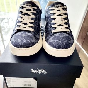 Coach Denim Low Sneakers